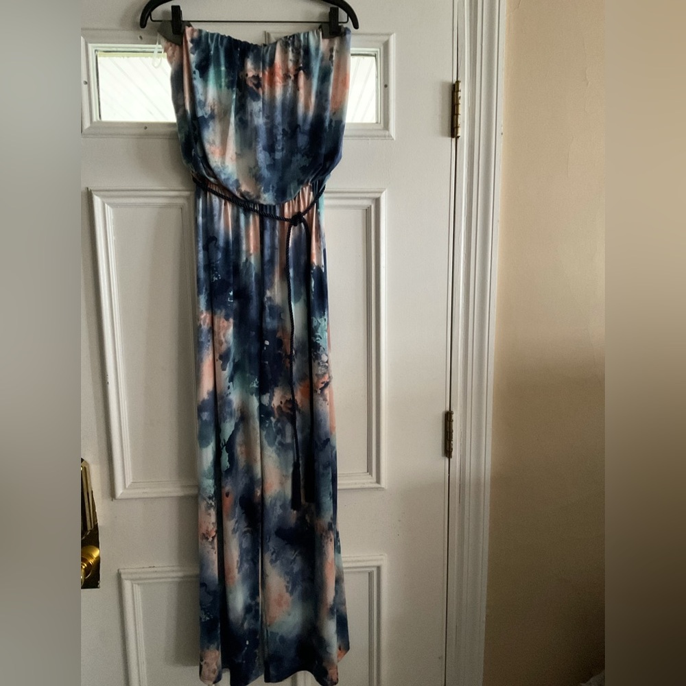 New with tags, never worn, Arielle Strapless Jumpsuit